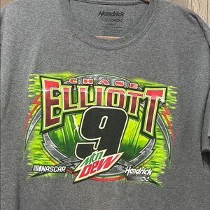 Hanes Gray NASCAR Graphic T-Shirt